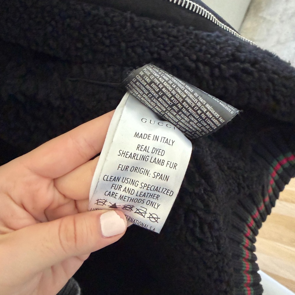 Gucci Black Bomber Jacket - Picture 5 of 6